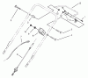 Toro 20436 - 21" Recycler II Super Pro, 1993 (39000001-39999999) Ersatzteile TRACTION CONTROL ASSEMBLY