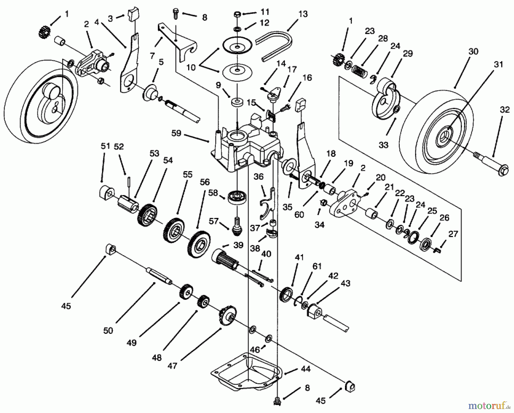 Toro Neu Mowers, Walk-Behind Seite 1 20438 - Toro 21