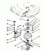 Toro 20439 - Lawnmower, 1993 (39000001-39999999) Ersatzteile BLADE BRAKE CLUTCH ASSEMBLY