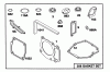 Toro 20439 - Lawnmower, 1993 (39000001-39999999) Ersatzteile ENGINE GTS-150 #1