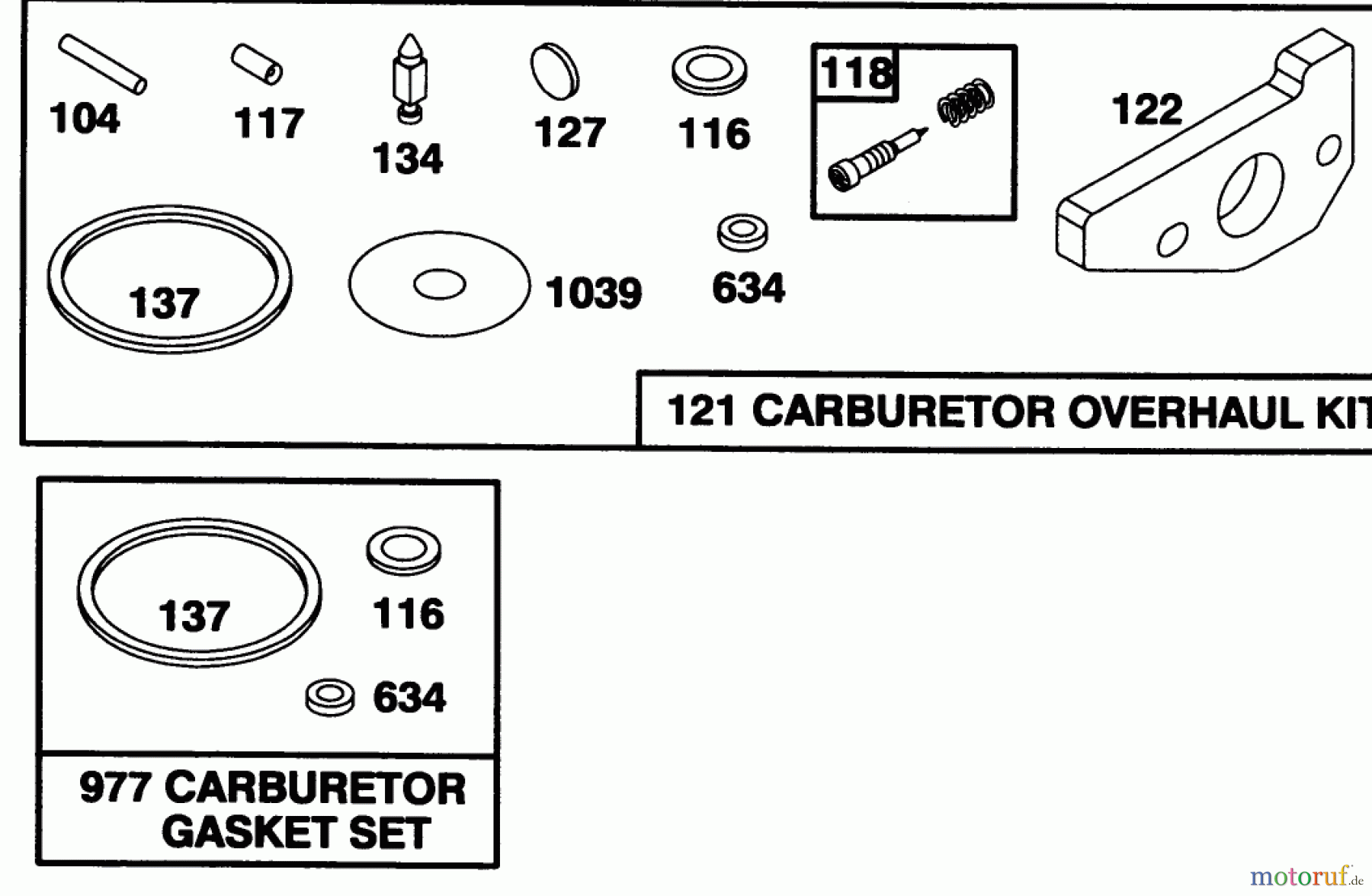 Toro Neu Mowers, Walk-Behind Seite 1 20439WF - Toro Lawnmower, 1993 (39000001-39999999) ENGINE GTS-150 #6