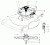 Toro 20660 - Lawnmower, 1974 (4000001-4999999) Ersatzteile ENGINE ASSEMBLY MODEL NO. 20440