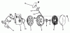 Toro 20660 - Lawnmower, 1974 (4000001-4999999) Ersatzteile REWIND STARTER NO. 590450A (MOWER MODEL NOS. 20440 AND 20550)