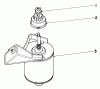 Toro 20660 - Lawnmower, 1974 (4000001-4999999) Ersatzteile STARTER MOTOR MODEL NO. 20660