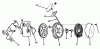 Toro 20440 - Lawnmower, 1975 (5000001-5999999) Ersatzteile REWIND STARTER N0. 590450A