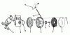 Toro 20440 - Lawnmower, 1975 (5000001-5999999) Ersatzteile REWIND STARTER N0. 590519