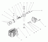 Toro 20441 - Lawnmower, 1996 (6900001-6999999) Ersatzteile BLOCK ASSEMBLY (MODEL NO. 20441 ONLY)