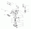 Toro 20441 - Lawnmower, 1996 (6900001-6999999) Ersatzteile CARBURETOR ASSEMBLY (MODEL NO. 20441 ONLY)