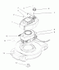 Toro 20441 - Lawnmower, 1996 (6900001-6999999) Ersatzteile ENGINE ASSEMBLY #1
