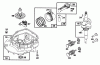 Toro 20441 - Lawnmower, 1996 (6900001-6999999) Ersatzteile ENGINE BRIGGS & STRATTON MODEL 127802-0640-01 #2