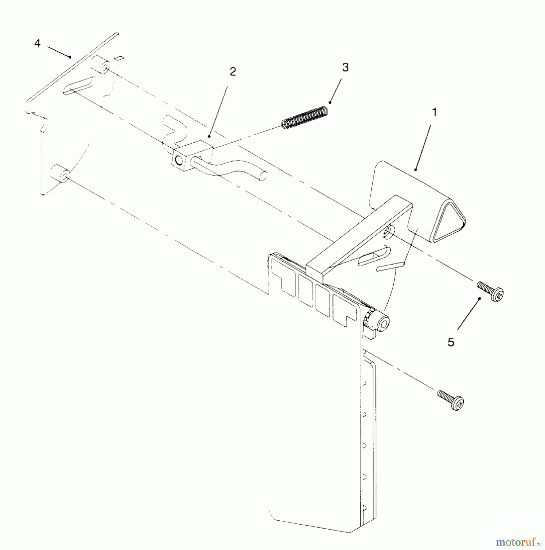 Toro Neu Mowers, Walk-Behind Seite 1 20441 - Toro Lawnmower, 1996 (6900001-6999999) REAR BAGGING ASS-Y (MODEL NO. 20453 ONLY) #2