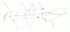 Toro 20444 - Lawnmower, 1996 (6900001-6999999) Ersatzteile REAR BAGGING ASS-Y (MODEL NO. 20454 ONLY) #3