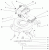 Toro 20450 (R-21P) - Recycler Mower, R-21P, 1998 (8900001-8999999) Ersatzteile ENGINE ASSEMBLY