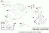 Toro 20450 (R-21P) - Recycler Mower, R-21P, 1998 (8900001-8999999) Ersatzteile ENGINE BRIGGS & STRATTON MODEL 12F802-1750-E1 #7