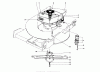 Toro 20451 - Lawnmower, 1976 (6000001-6999999) Ersatzteile ENGINE ASSEMBLY