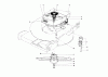 Toro 20456 - Lawnmower, 1976 (6000001-6999999) Ersatzteile ENGINE ASSEMBLY