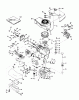 Toro 20456 - Lawnmower, 1976 (6000001-6999999) Ersatzteile ENGINE TECUMSEH MODEL NO. TNT 120-12003