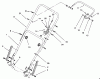 Toro 20461 - Super Recycler Lawnmower, 1996 (6900001-6999999) Ersatzteile HANDLE ASSEMBLY