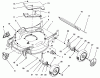 Toro 20461 - Super Recycler Lawnmower, 1996 (6900001-6999999) Ersatzteile HOUSING ASSEMBLY
