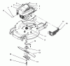 Toro 20462 - Super Recycler Lawnmower, 1995 (5900001-5999999) Ersatzteile ENGINE ASSEMBLY