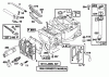 Toro 20462 - Super Recycler Lawnmower, 1995 (5900001-5999999) Ersatzteile ENGINE BRIGGS & STRATTON MODEL 128802-0615-01 #1
