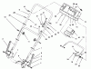 Toro 20462 - Super Recycler Lawnmower, 1995 (5900001-5999999) Ersatzteile HANDLE ASSEMBLY (MODEL NO. 20463 ONLY)