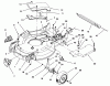 Toro 20462 - Super Recycler Lawnmower, 1995 (5900001-5999999) Ersatzteile HOUSING ASSEMBLY