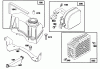Toro 20464 - Super Recycler Lawnmower, 1995 (5900001-5999999) Ersatzteile ENGINE GTS 150 MODEL 97772-0318-A2 #3