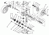 Toro 20464 - Super Recycler Lawnmower, 1995 (5900001-5999999) Ersatzteile GEAR CASE ASSEMBLY