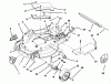 Toro 20464 - Super Recycler Lawnmower, 1995 (5900001-5999999) Ersatzteile HOUSING ASSEMBLY
