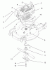 Toro 20464 - Super Recycler Lawnmower, 1996 (6900001-6999999) Ersatzteile ENGINE ASSEMBLY