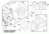 Toro 20464 - Super Recycler Lawnmower, 1996 (6900001-6999999) Ersatzteile ENGINE GTS 150 #1