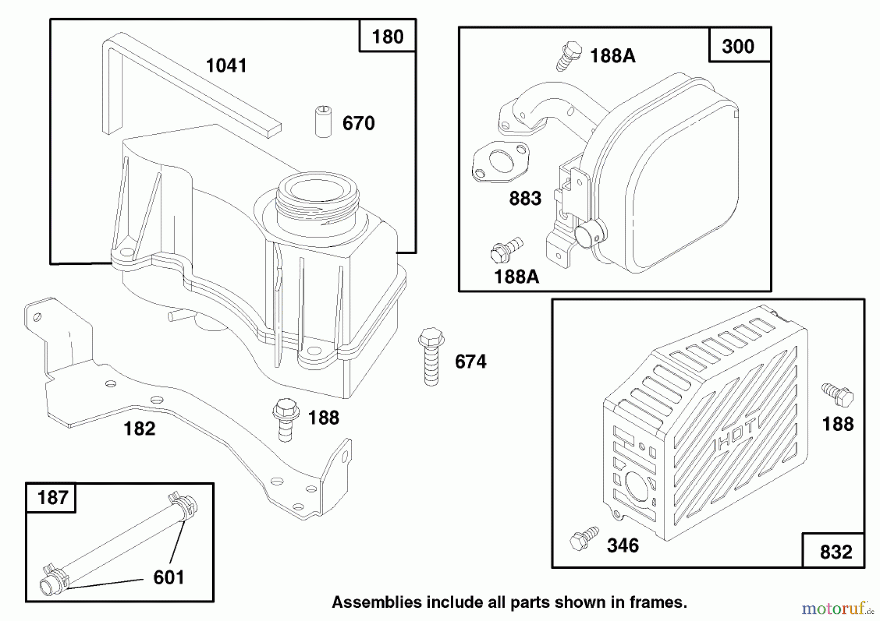 Toro Neu Mowers, Walk-Behind Seite 1 20464 - Toro Super Recycler Lawnmower, 1997 (7900001-7999999) ENGINE GTS 150 #7