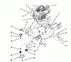 Toro 20465 - Super Recycler Lawnmower, 1995 (5900001-5999999) Ersatzteile ENGINE ASSEMBLY