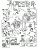 Toro 20465 - Super Recycler Lawnmower, 1995 (5900001-5999999) Ersatzteile ENGINE GTS-150 (MODEL NO. 20465 ONLY)(MODEL NO. 97772-0110-02) #1