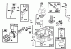Toro 20465 - Super Recycler Lawnmower, 1995 (5900001-5999999) Ersatzteile ENGINE GTS 150 (MODEL NO. 20465 ONLY)(MODEL NO. 97772-0310-A2) #2