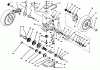 Toro 20465 - Super Recycler Lawnmower, 1995 (5900001-5999999) Ersatzteile GEAR CASE ASSEBMLY
