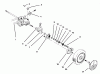 Toro 20465 - Super Recycler Lawnmower, 1995 (5900001-5999999) Ersatzteile REAR AXLE ASSEMBLY
