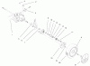 Toro 20465 - Super Recycler Mower, 1997 (790000001-799999999) Ersatzteile REAR AXLE ASSEMBLY