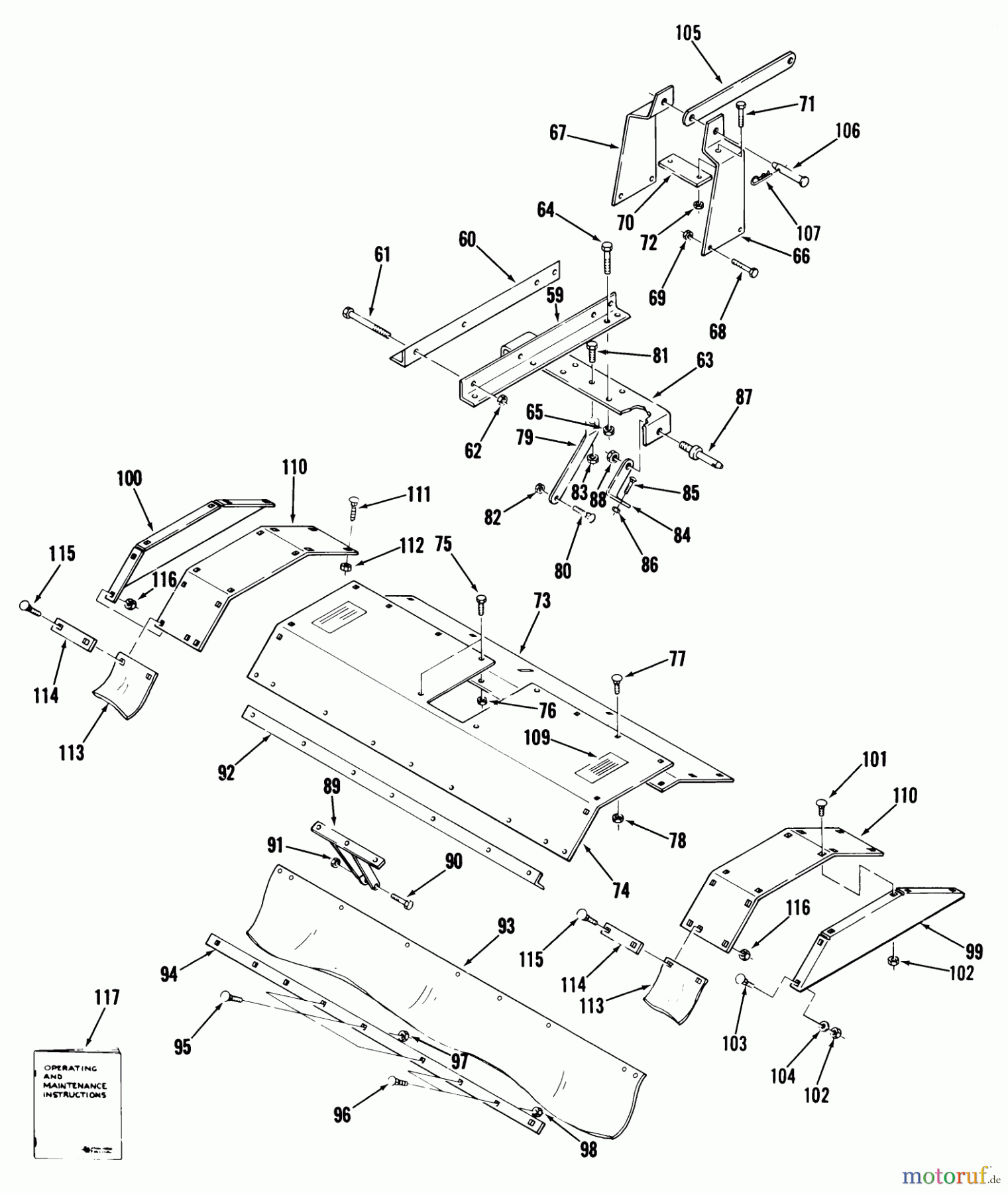 Toro Neu Accessories, Tiller/Cultivator 07-50TL02 - Toro 50