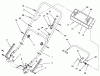 Toro 20472 - Super Recycler Lawnmower, 1996 (6900001-6999999) Ersatzteile HANDLE ASSEMBLY (MODEL NO. 20472 ONLY)