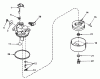Toro 20474 - Guardian Lawnmower, 1975 (5000001-5999999) Ersatzteile CARBURETOR NO. 631784 (MOWER MODEL NO. 21610 & 21711)(ENGINE NOS. TNT 100-10042, TNT 100-10043 AND TNT 100-10044)