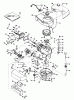 Toro 20474 - Guardian Lawnmower, 1975 (5000001-5999999) Ersatzteile ENGINE TECUMSEH MODEL NO. TNT 100-10044 (MOWER MODEL NO. 21711)