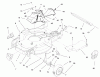 Toro 20474 - Super Recycler Lawnmower, 1996 (6900001-6999999) Ersatzteile HOUSING ASSEMBLY