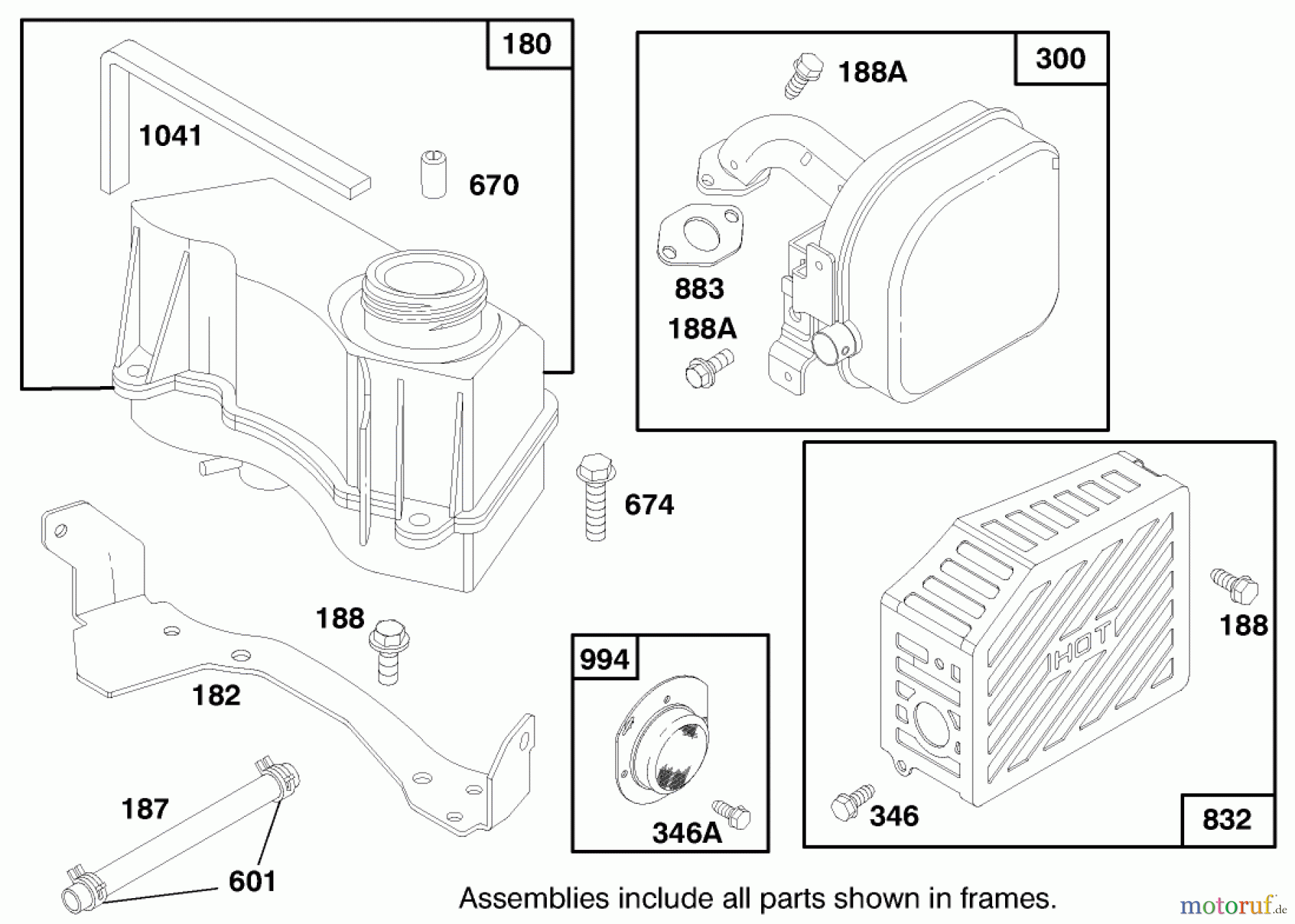 Toro Neu Mowers, Walk-Behind Seite 1 20483 - Toro Lawnmower, 1997 (790000001-799999999) ENGINE GTS 150 (MODEL NO. 20483 ONLY) #5