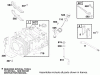 Toro 20487 (SR-21OSBB) - Super Recycler Mower, SR-21OSBB, 1998 (8900001-8999999) Ersatzteile ENGINE GTS-200 #1