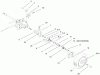 Toro 20487 (SR-21OSBB) - Super Recycler Mower, SR-21OSBB, 1998 (8900001-8999999) Ersatzteile REAR AXLE ASSEMBLY