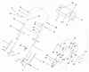 Toro 20487 (SR-21OSBB) - Super Recycler Mower, SR-21OSBB, 1999 (9900001-9999999) Ersatzteile HANDLE ASSEMBLY