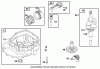 Toro 20487 (SR-21OSBB) - Super Recycler Mower, SR-21OSBB, 2000 (200000001-200999999) Ersatzteile ENGINE GTS-200 #3