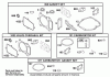 Toro 20487 (SR-21OSBB) - Super Recycler Mower, SR-21OSBB, 2001 (210000001-210999999) Ersatzteile GASKET ASSEMBLY